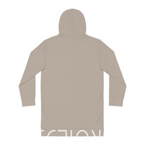 Women's Hoodie Dress-Beige