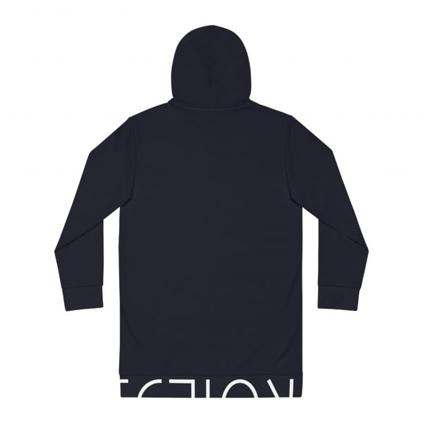 Women's Hoodie Dress - Navy - Image 2