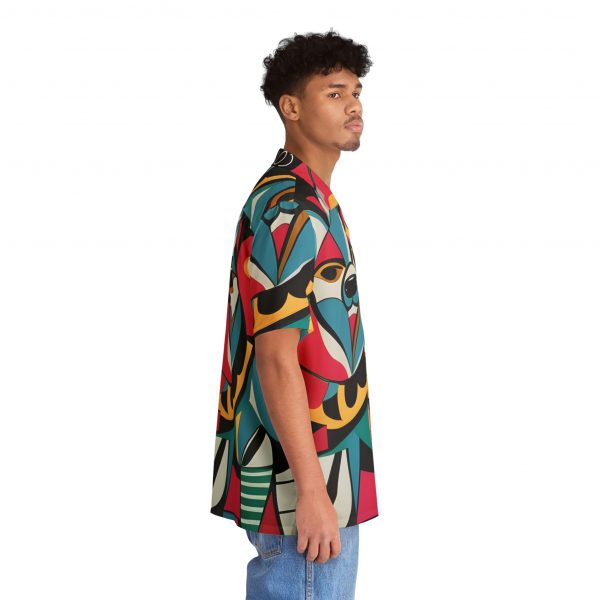 Men's Hawaiian Shirt - Pop Art - Image 5