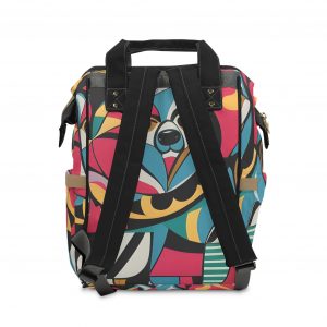 Multifunctional Diaper Backpack - Pop Art