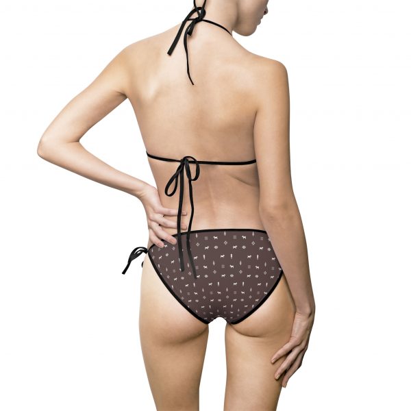 Women's Bikini Swimsuit - Chocolate - Image 3