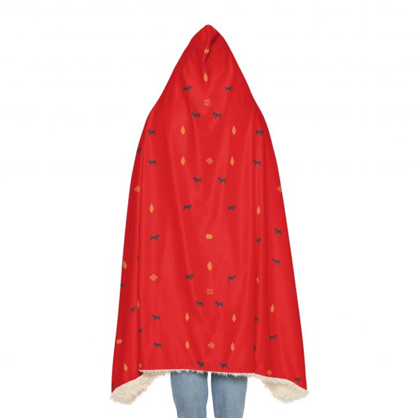 Hooded Sherpa Fleece Blanket - Image 6