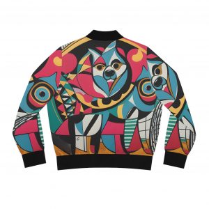 Women's Bomber Jacket - Pop Art