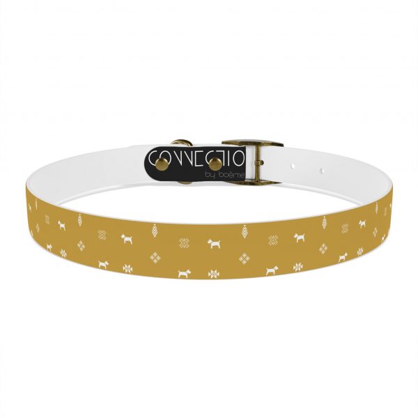 Dog Collar - Gabbeh pattern- Mustard - Image 12