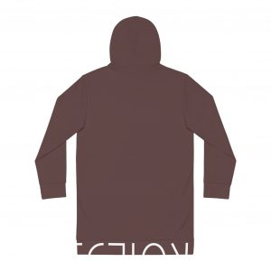 Women's Hoodie Dress - Chocolate