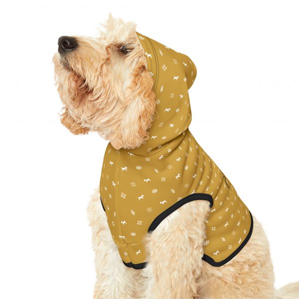 Pet Hoodie- Gabbeh pattern - Mustard - Image 7