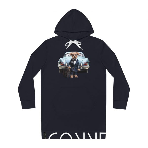 Women's Hoodie Dress - Navy