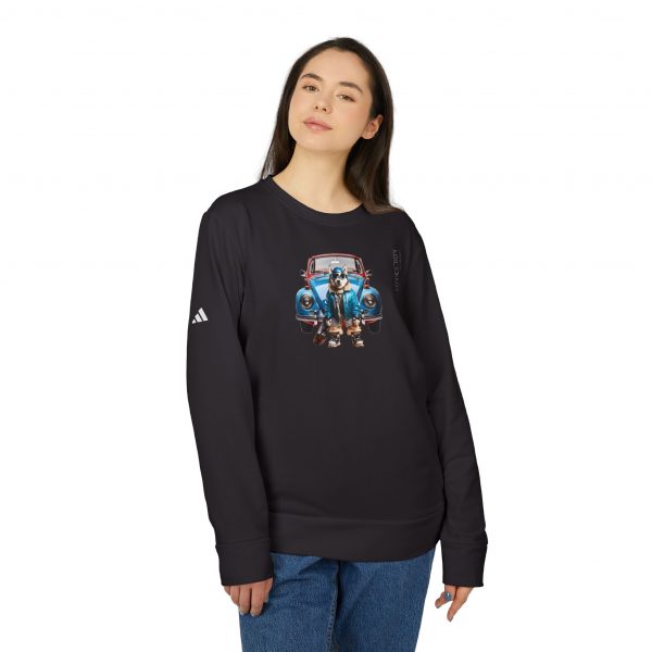 adidas®  Unisex Fleece Crewneck Sweatshirt - Image 3