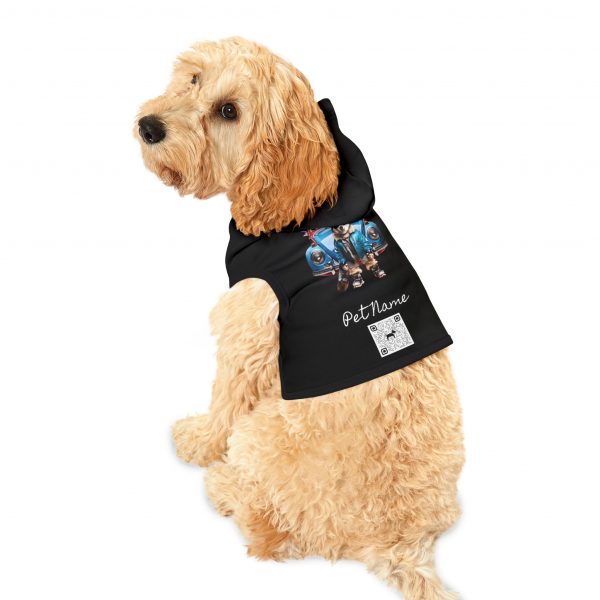 Pet Hoodie with QR Code - Husky - Image 4