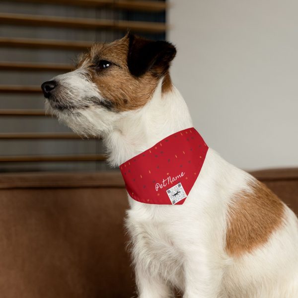 Pet Bandana Collar- Gabbeh pattern - Image 6