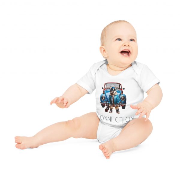 Baby Organic Short Sleeve Bodysuit - Image 6