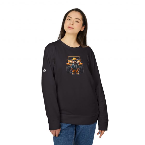 adidas®  Unisex Fleece Crewneck Sweatshirt - Image 3