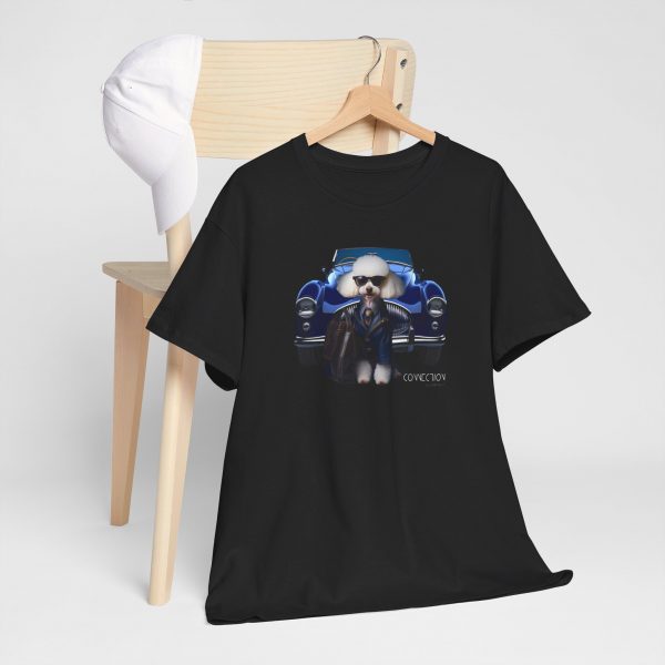 Unisex Heavy Cotton Tee- Poodle - Image 8
