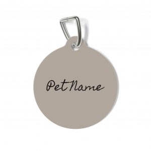 Personalized Pet Tag with QR Code
