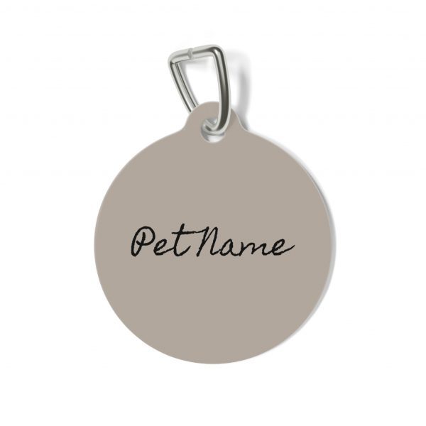 Personalized Pet Tag with QR Code