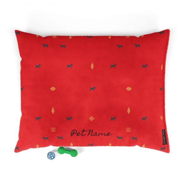 Pet Bed- Gabbeh pattern- Mustard