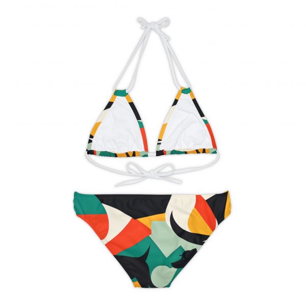 Strappy Bikini Set -Pop Art - Image 3