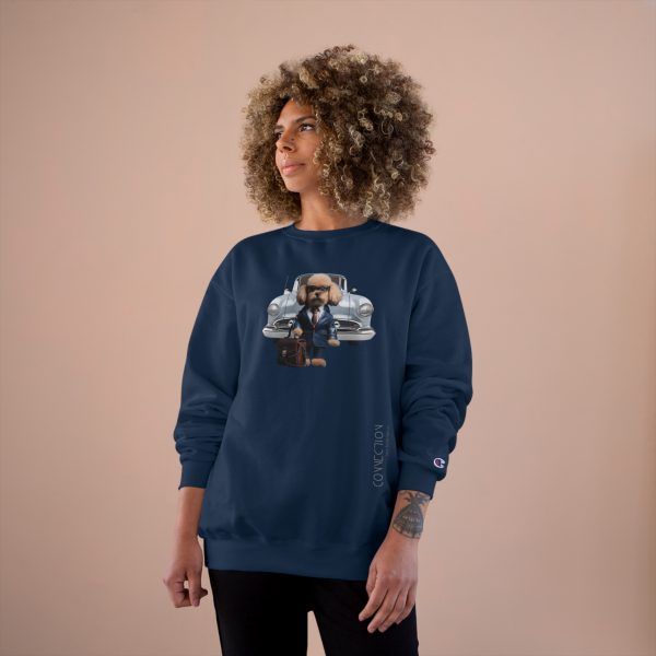 Unisex Champion™ Sweatshirt - Cavapoo - Image 12