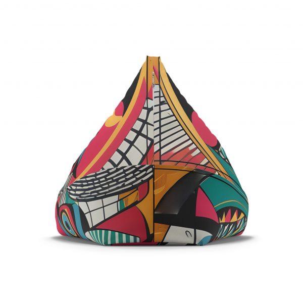 Bean Bag Chair Cover- Pop Art - Image 2