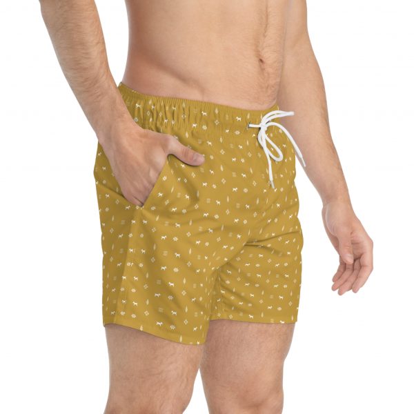 Swim Trunks - Mustard - Image 41