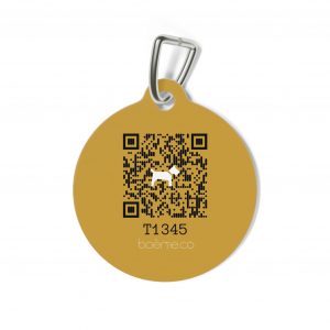 Personalized Pet Tag with QR Code