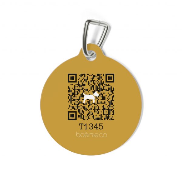 Personalized Pet Tag with QR Code - Image 2