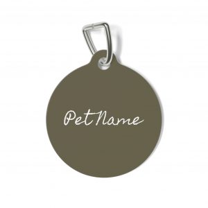 Personalized Pet Tag with QR Code