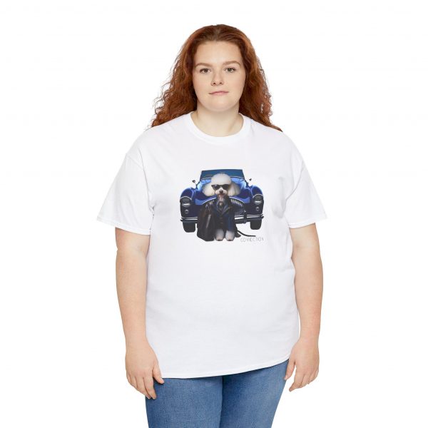 Unisex Heavy Cotton Tee- Poodle - Image 42