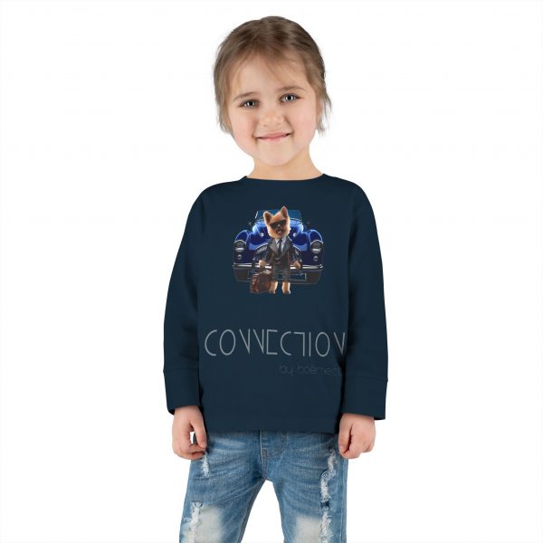 Toddler EasyTear™ Long Sleeve Tee - Navy - Image 12