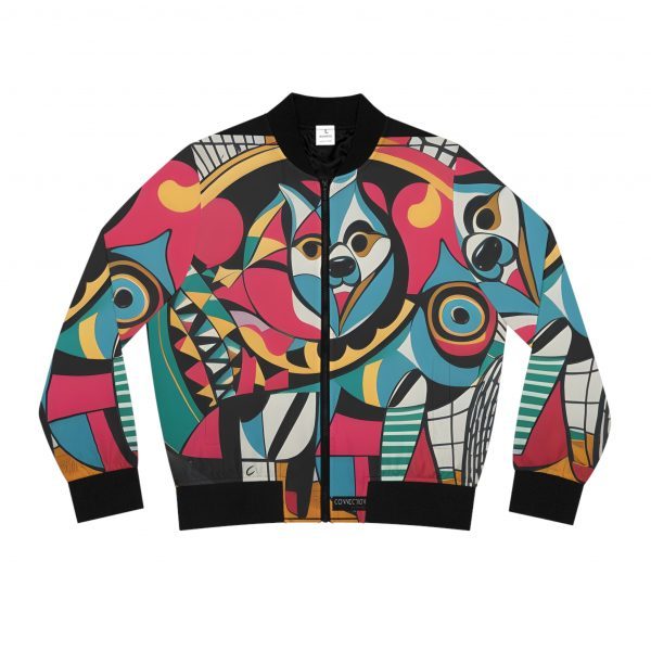 Women's Bomber Jacket - Pop Art