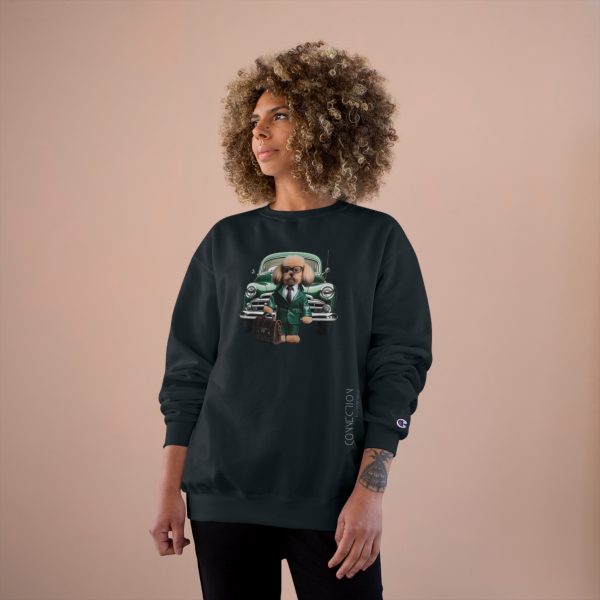 Unisex Champion™ Sweatshirt - Dark Green - Image 16
