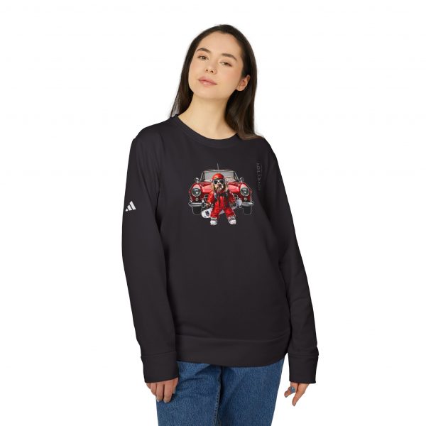 adidas® Fleece Crewneck Sweatshirt - Image 3