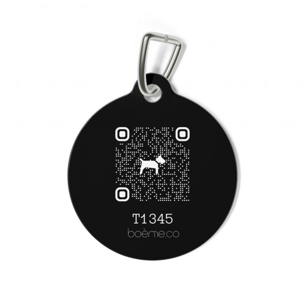 Personalized Pet Tag with QR Code - Image 2
