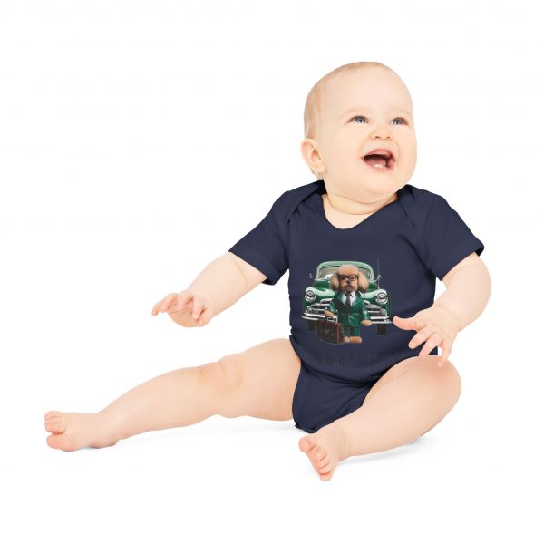 Baby Organic Short Sleeve Bodysuit - Image 7