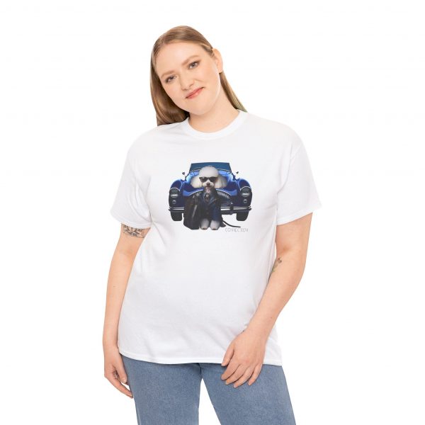 Unisex Heavy Cotton Tee- Poodle - Image 39