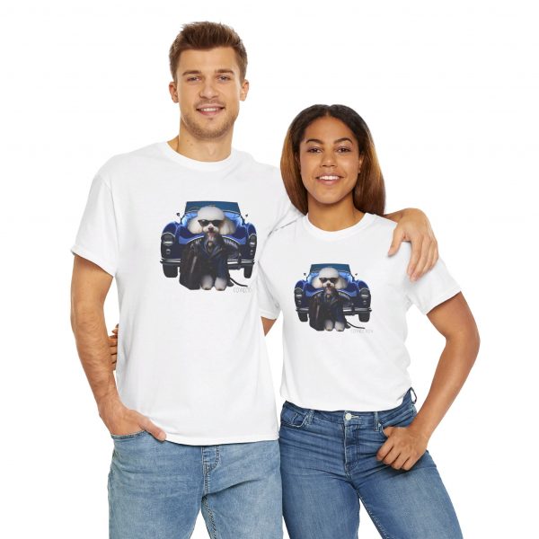Unisex Heavy Cotton Tee- Poodle - Image 51