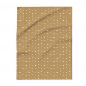 Arctic Fleece Blanket- Mustard