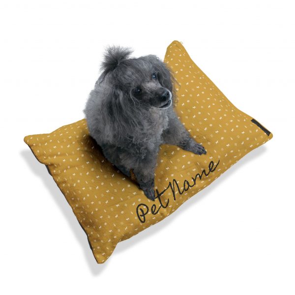 Pet Bed- Gabbeh pattern- Mustard - Image 5
