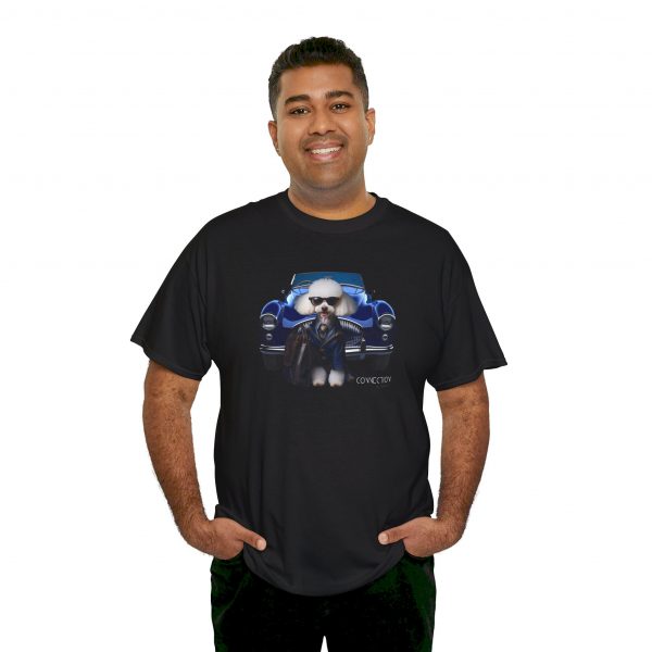 Unisex Heavy Cotton Tee- Poodle - Image 17