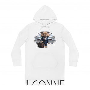Women's Hoodie Dress - White