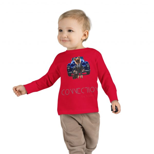 Toddler EasyTear™ Long Sleeve Tee - Navy - Image 15
