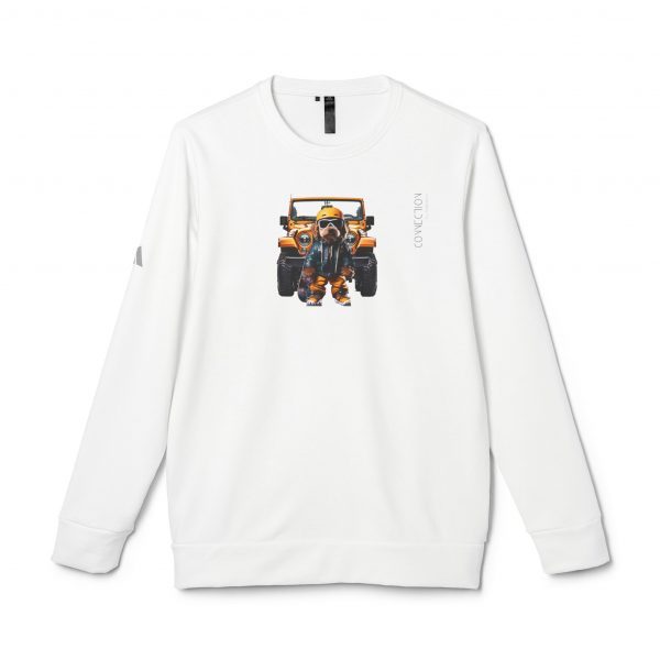 adidas®  Unisex Fleece Crewneck Sweatshirt - Image 7