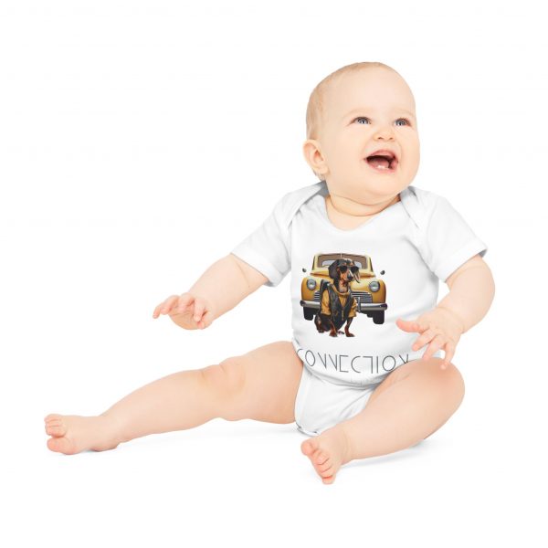 Baby Organic Short Sleeve Bodysuit - Image 6