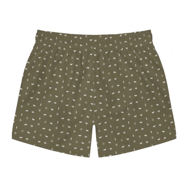 Swim Trunks - Olive Green - Image 9