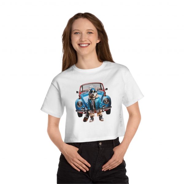 Champion Women's Heritage Cropped T-Shirt - Image 6