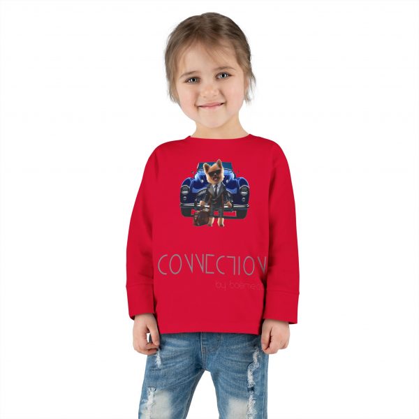 Toddler EasyTear™ Long Sleeve Tee - Navy - Image 16