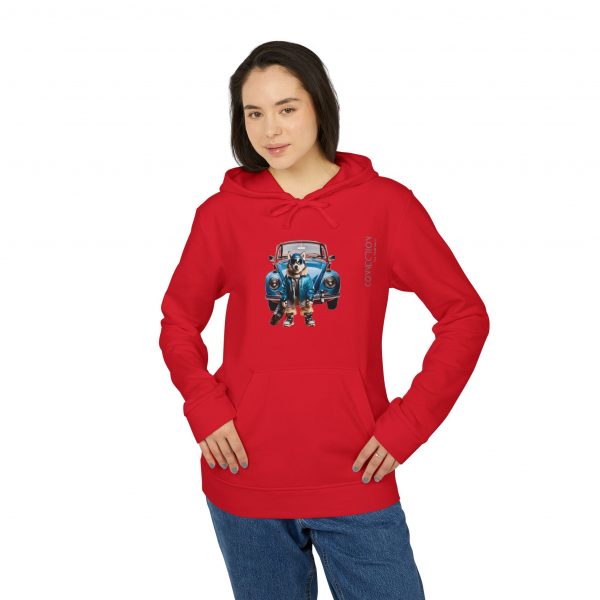 adidas® Unisex Fleece Hoodie - Image 3