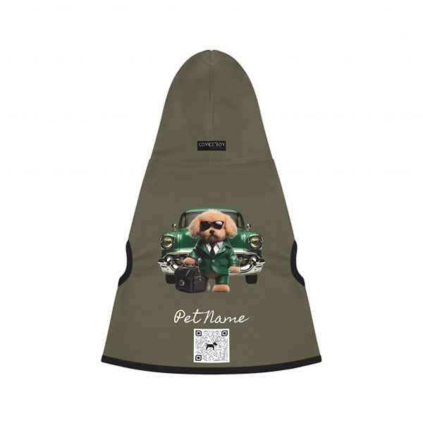 Pet Hoodie with QR Code - Cavapoo