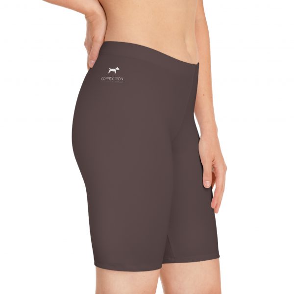 Women's Bike Shorts - Chocolate - Image 5