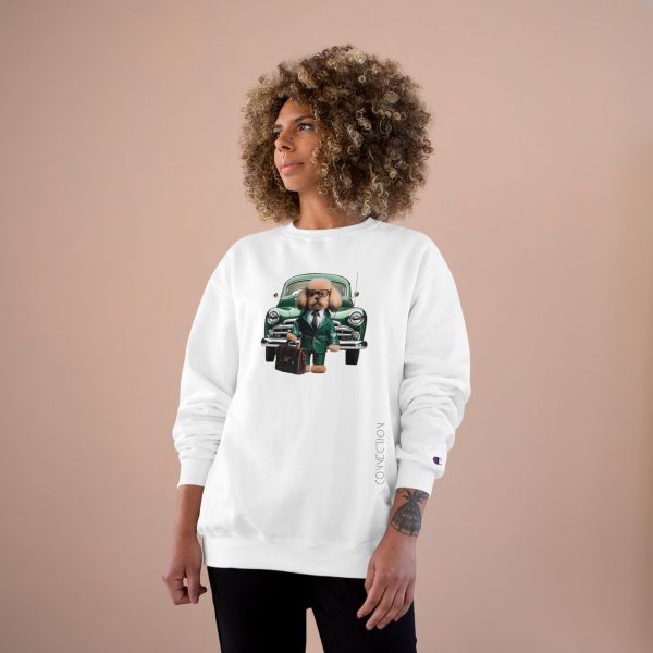 Unisex Champion™ Sweatshirt - Dark Green - Image 8